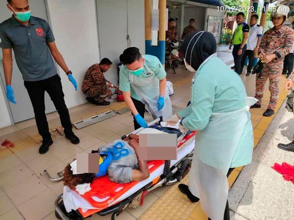Woman sustained “severe head injuries” after jumping in front of KTM train in Kuala Lumpur Woman sustained “severe head injuries” after jumping in front of KTM train in Kuala Lumpur
