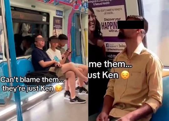 Women-only MRT coach occupied by male passengers shortly after launch