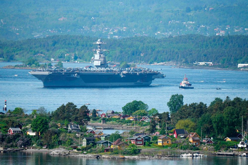 World’s biggest warship visits Oslo, angering Russia World’s biggest warship visits Oslo, angering Russia