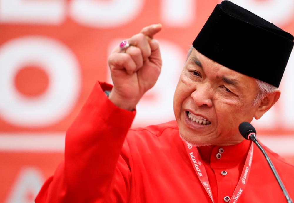 Zahid: Don’t entertain statements contrary to official stance of unity govt