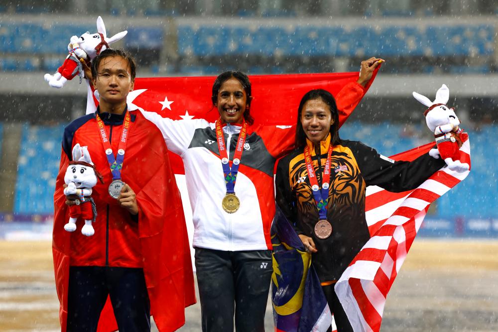 Zaidatul bags bronze to end six-year medal drought in women’s 200m sprint 