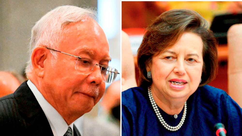 Zeti says Najib asked her to clear his name in the media Zeti says Najib asked her to clear his name in the media