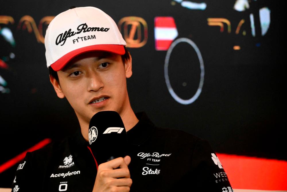 Zhou eyes being the height of fashion post F1 career Zhou eyes being the height of fashion post F1 career