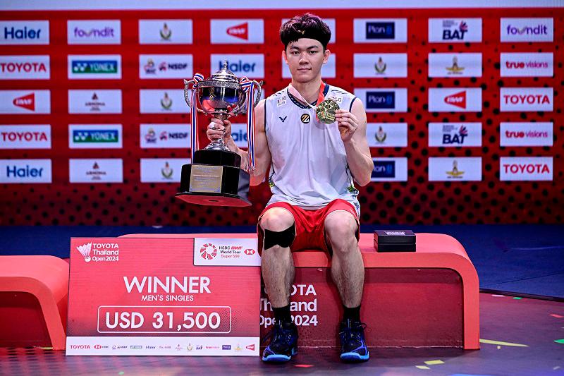 Zii Jia smashes his way to Thailand Open title