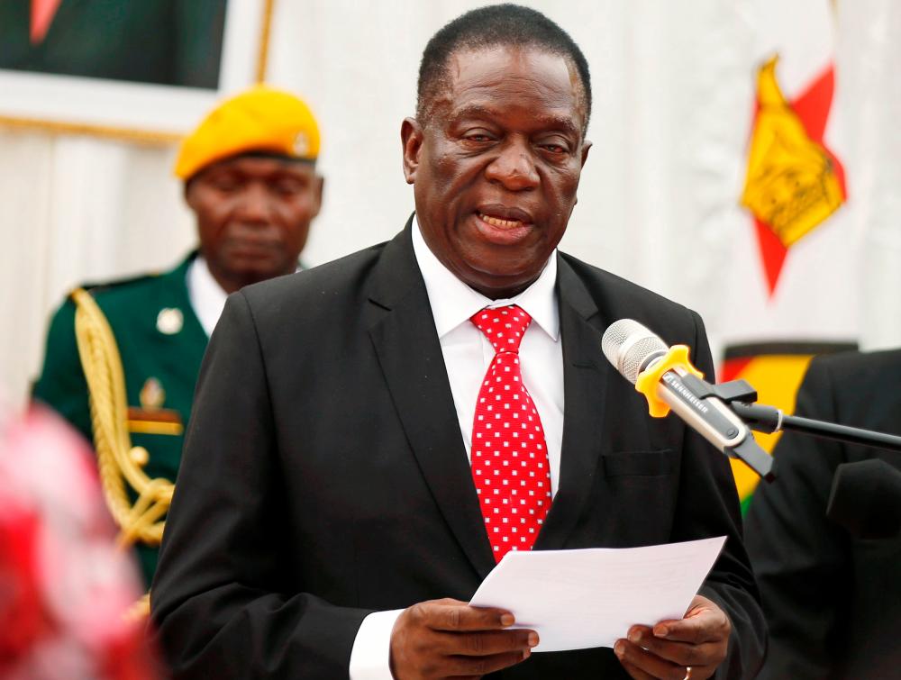 Zimbabwean ​​​​​​​President Mnangagwa calls for immediate ceasefire in Gaza