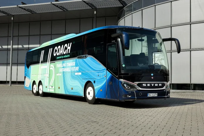 Daimler Buses teams up with FEV to launch the first hydrogen-powered Setra demonstrator vehicle