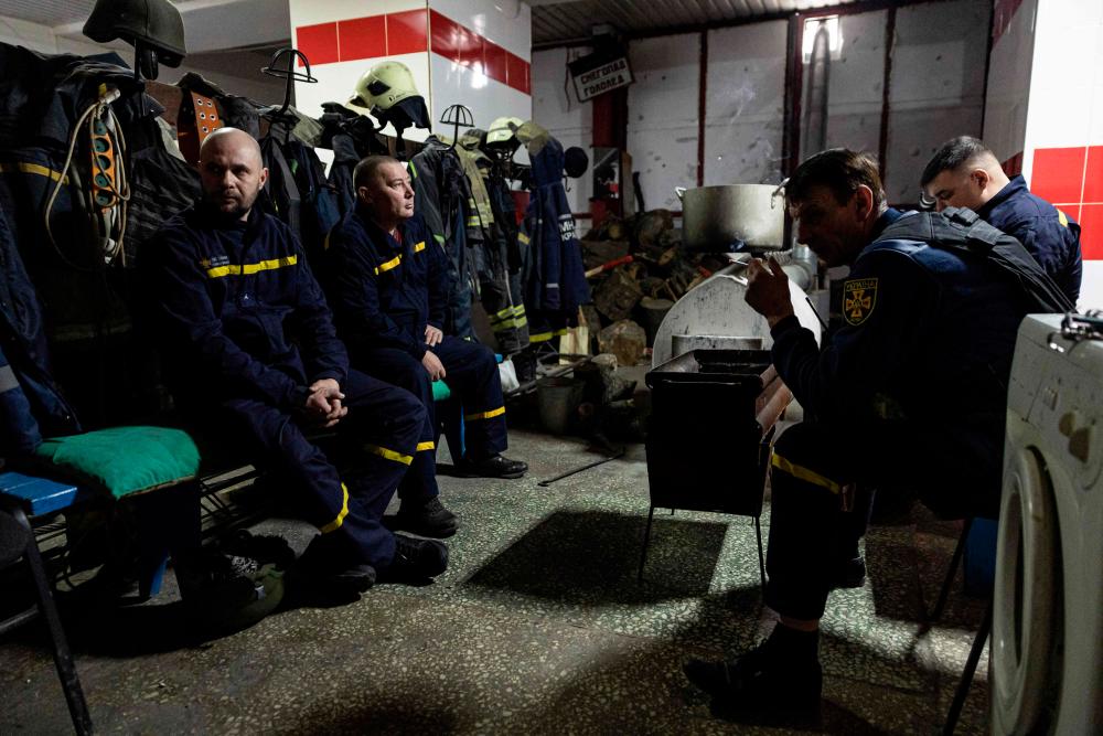 'A lot of pain': The battle of firefighters on Ukraine's frontline