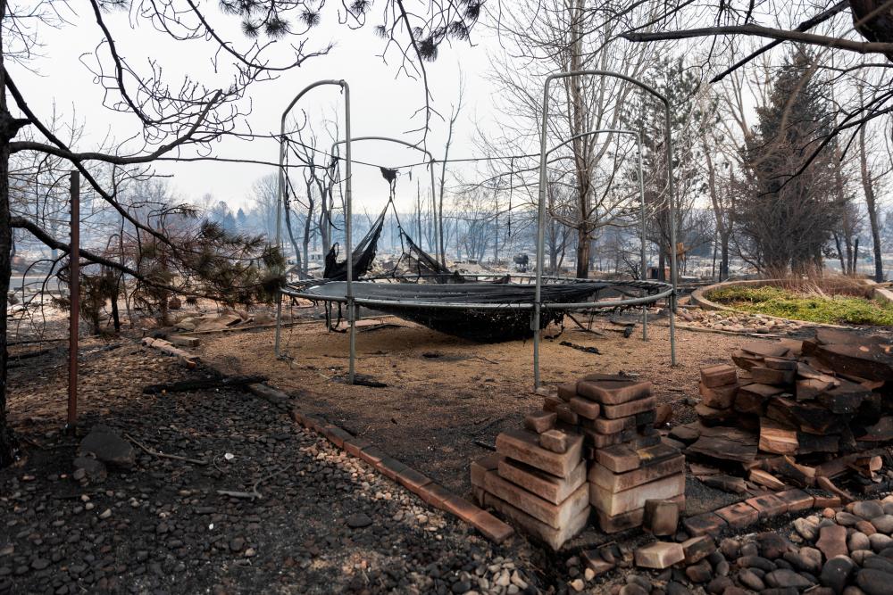 'Miracle' no one killed in rare winter wildfire in Colorado 'Miracle' no one killed in rare winter wildfire in Colorado