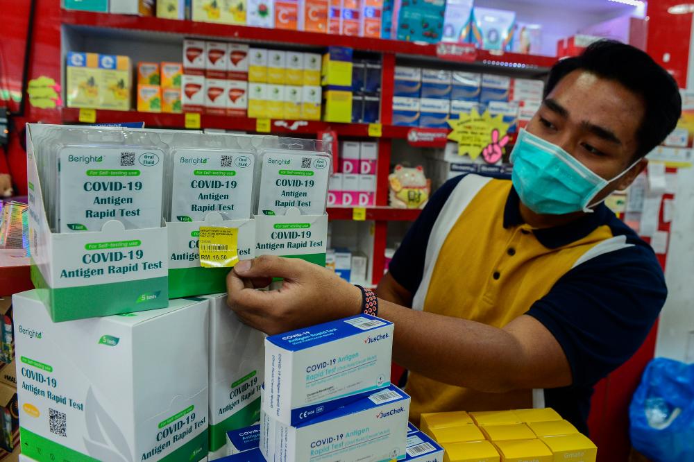 141 inspections on sale of Covid-19 antigen rapid test kits conducted on Sept 6 - Rosol