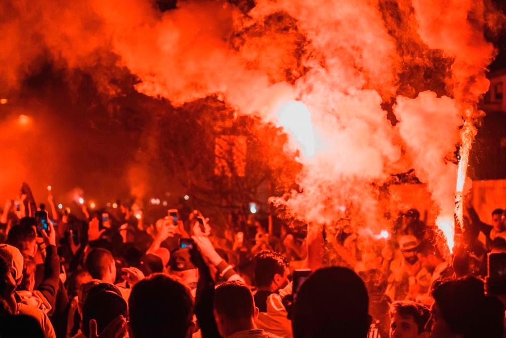 160 arrests, scores of police injured in Moroccan football violence