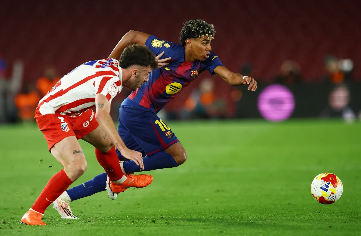 Atletico survive Barcelona onslaught to reach Copa del Rey final
