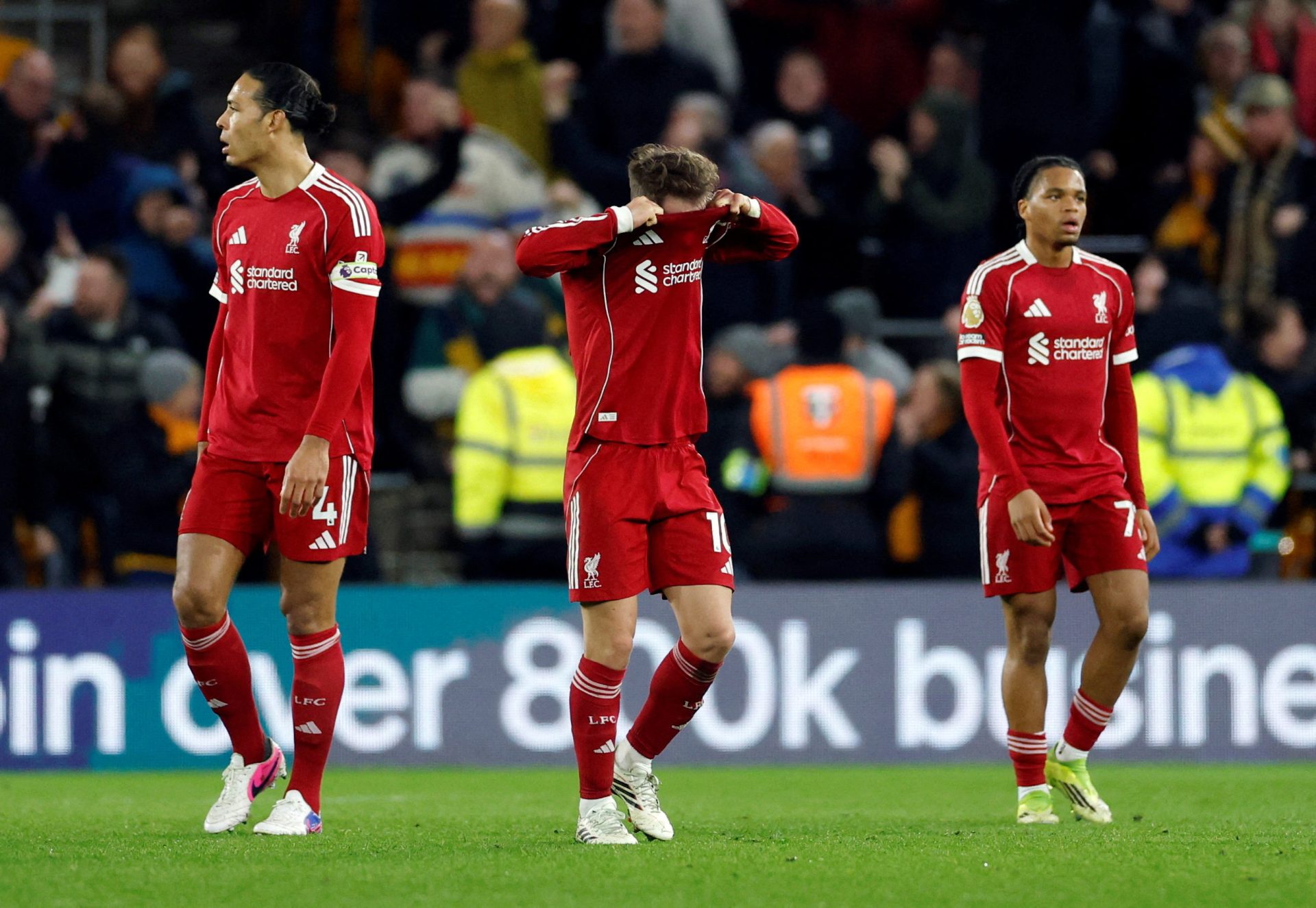 Liverpool stunned by last-gasp Wolves winner in shock defeat Liverpool stunned by last-gasp Wolves winner in shock defeat