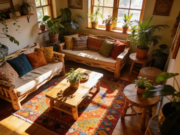 Bohemian-inspired interiors are making a comeback, with colourful accents, layered textures and relaxed styling reflecting a shift away from strict minimalist spaces. – 123rfpic