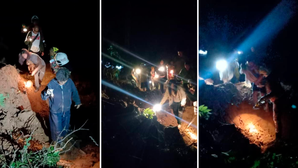 37 people rescued at campsite near Gohtong Jaya due to landslide