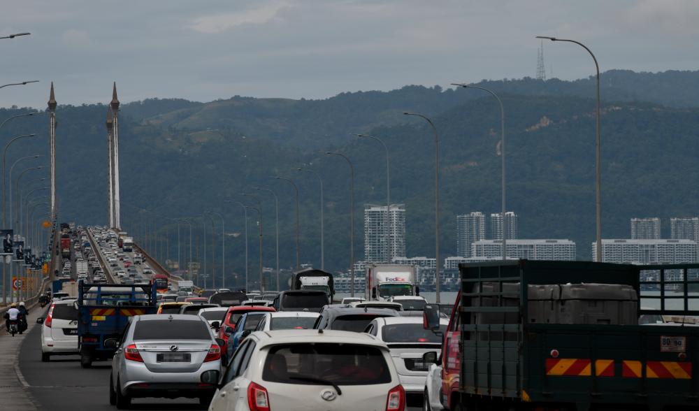 50,000 vehicles to enter Penang daily during CNY holidays - Police 50,000 vehicles to enter Penang daily during CNY holidays - Police