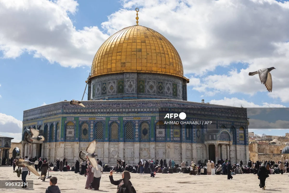 AFPPalestinianIsraelConflictReligionIslamRamadan Jerusalem's Muslims despair as war shuts Al-Aqsa Mosque for Eid