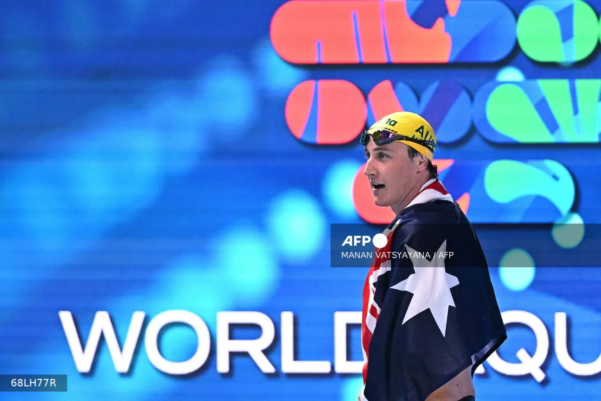 McEvoy says best is to come after breaking long-standing swim record