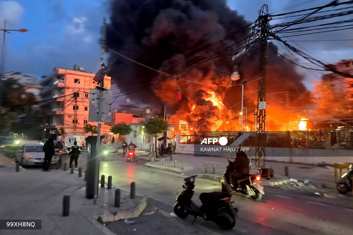 AFP_TopshotLebanonIsraelUsIranWar Israel strikes Beirut, Lebanon state media says Hamas official killed