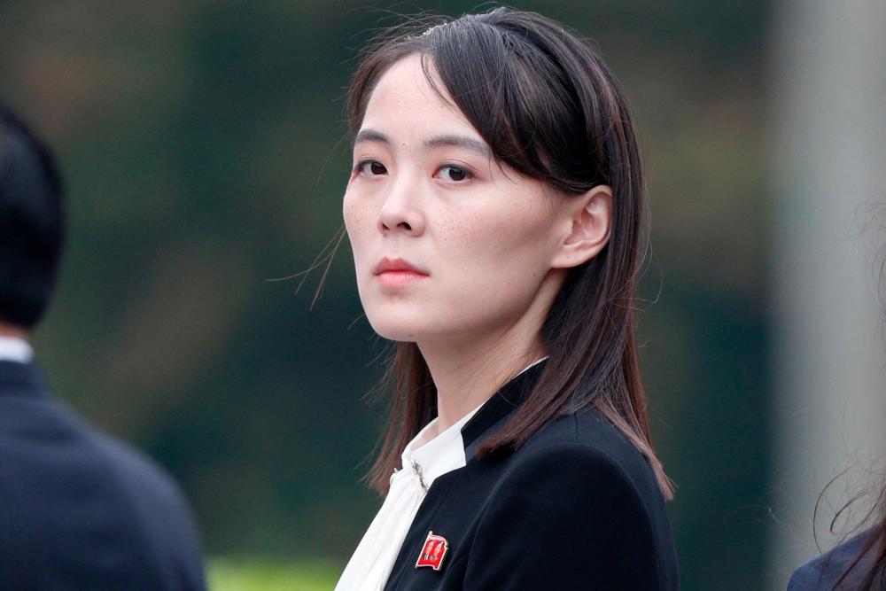 Adik Kim Jong kritik kepimpinan Korea Selatan kerana menimbang untuk mengenakan sekatan Adik Kim Jong kritik kepimpinan Korea Selatan kerana menimbang untuk mengenakan sekatan