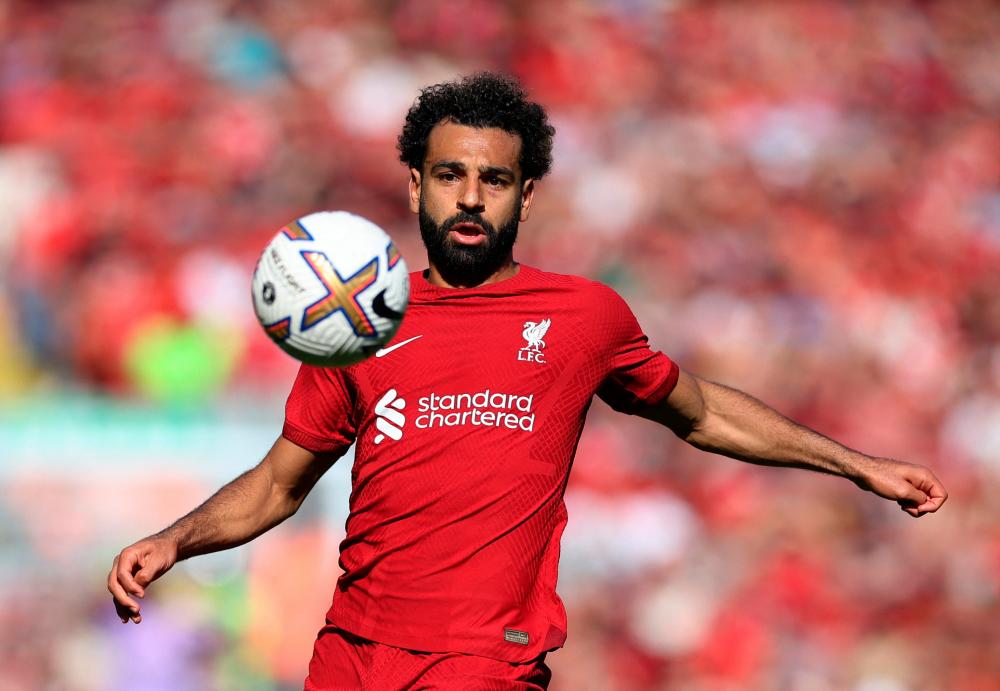 African players in Europe: Salah fails to score as Reds hit nine