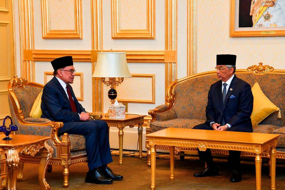 Agong berkenan terima menghadap PM untuk mesyuarat pra-Kabinet pertama