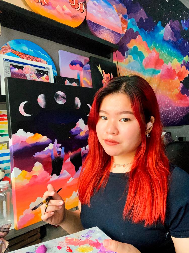 An ocean of colours