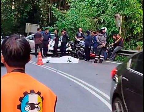 Anggota polis, jururawat maut dalam nahas motosikal bertembung di Jalan Tun Sardon