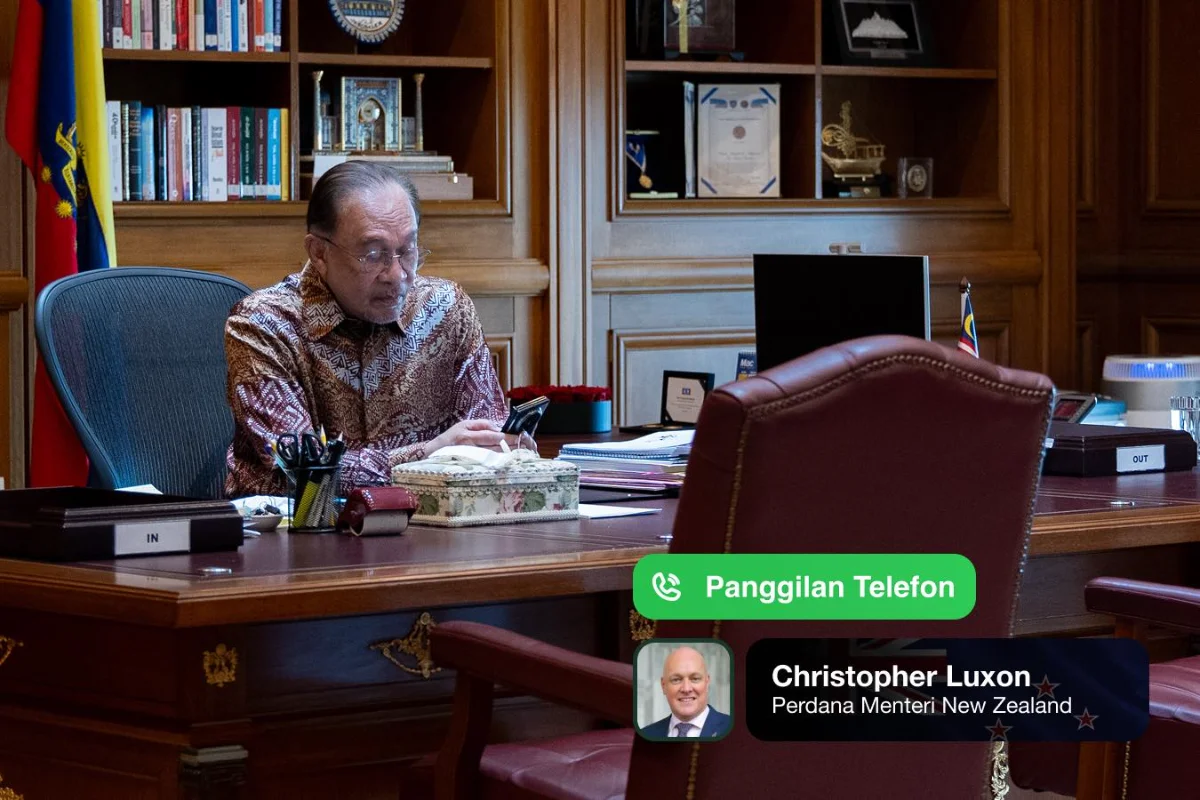 Anwar, Luxon discuss West Asia conflict, Malaysia condemns attack on Iran