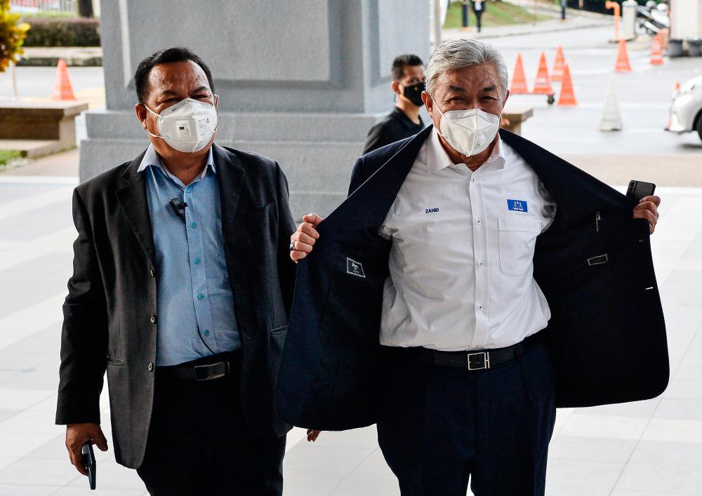 April 8 hearing of Zahid’s bid for MACC statements on witnesses April 8 hearing of Zahid’s bid for MACC statements on witnesses