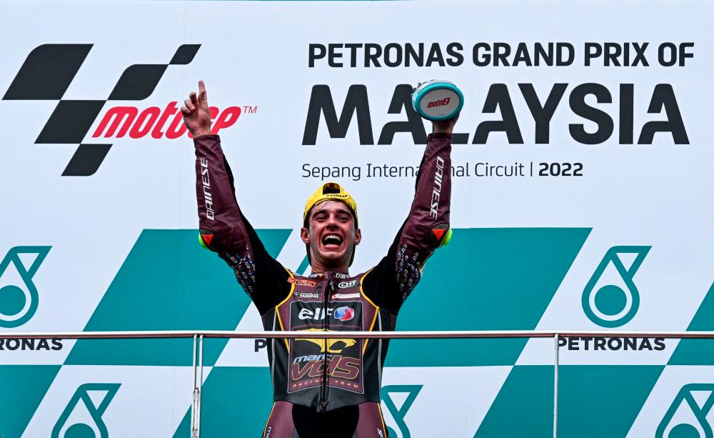 Arbolino claims third win of season amidst early drama in Malaysian GP