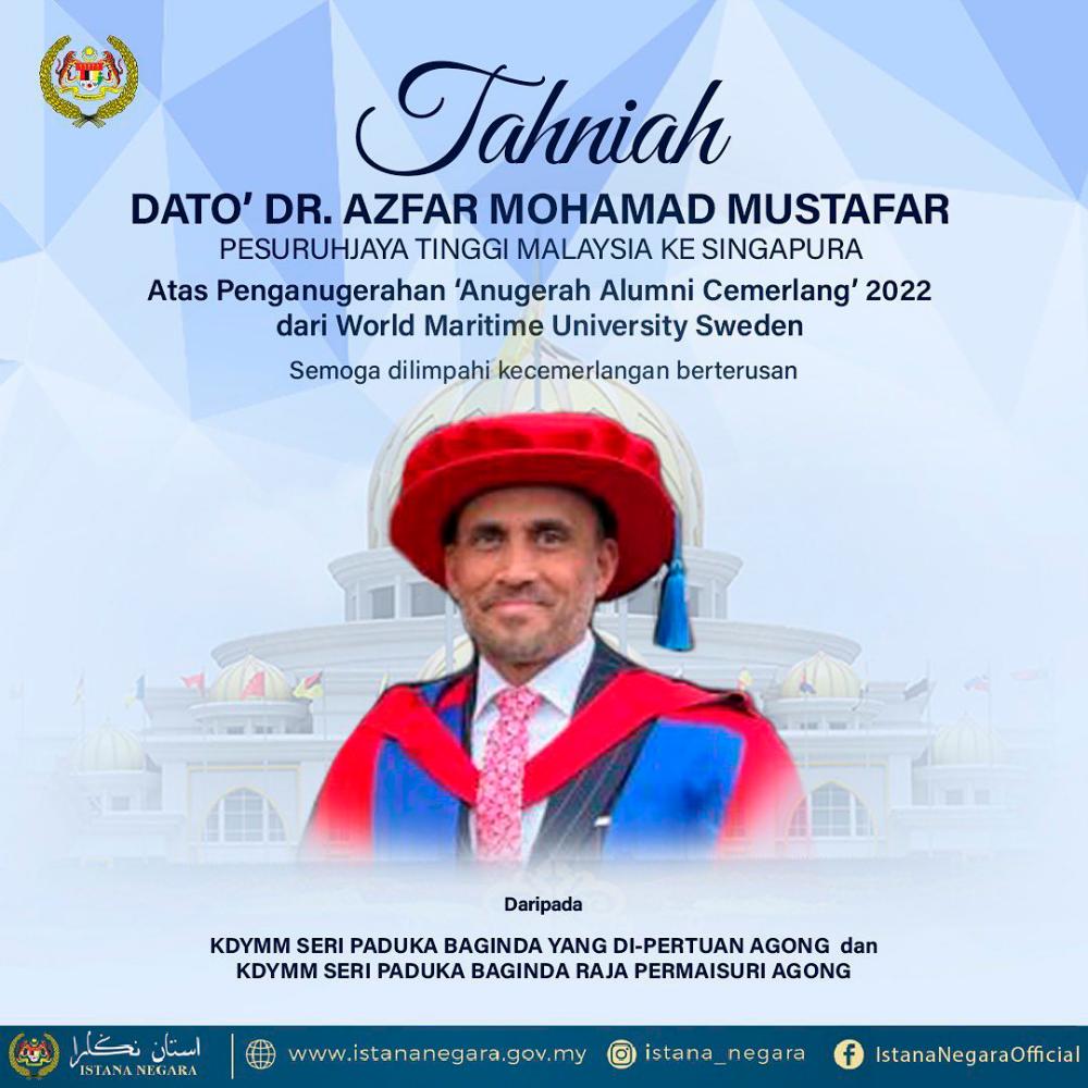 Azfar's WMU award proves M'sia can produce world standard individuals, says King