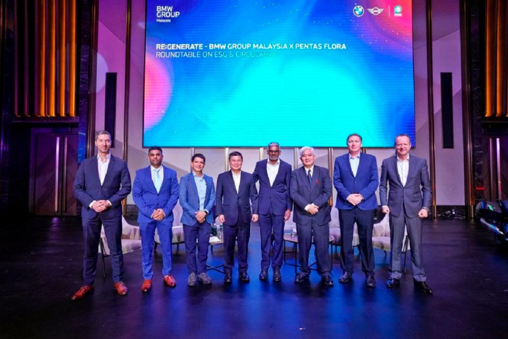 BMW Group Malaysia and Pentas Flora sign MoU to recycle used oil from service centres