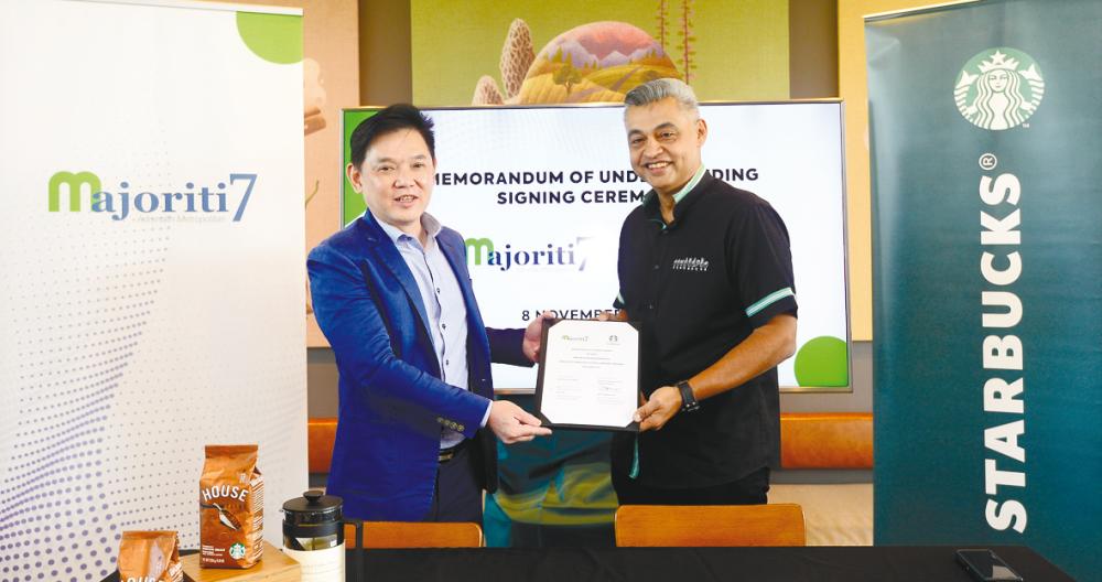 Berjaya Starbucks, Majoriti 7 team up to serve piping hot news and brews Berjaya Starbucks, Majoriti 7 team up to serve piping hot news and brews