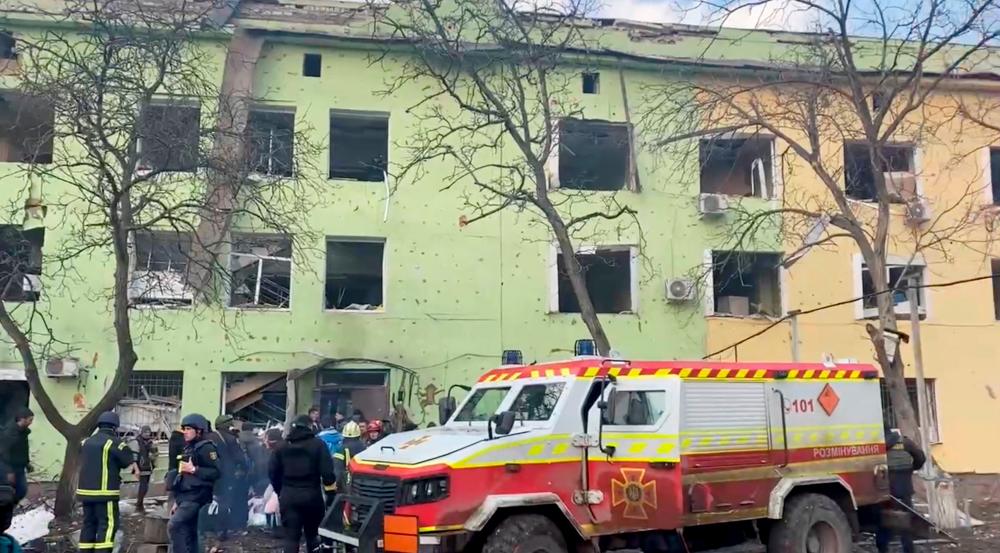 Bombed children’s hospital claim are ‘fake news’, says Russia Bombed children’s hospital claim are ‘fake news’, says Russia