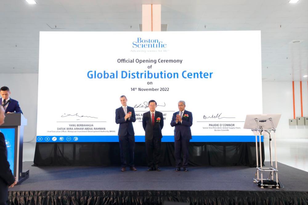 Boston Scientific expands in Penang with new distribution centre Boston Scientific expands in Penang with new distribution centre