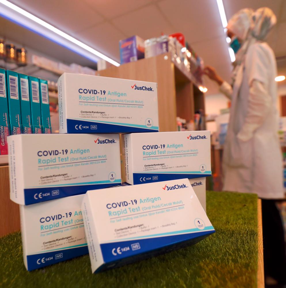Bulk purchases of self-test kits may cause shortage, panic buying