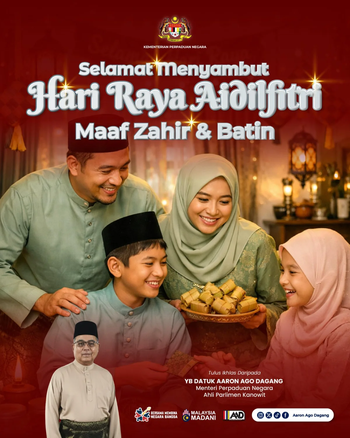 Cabinet_ministers_call_for_unity_in_Aidilfitri_messages Cabinet ministers call for unity in Aidilfitri messages