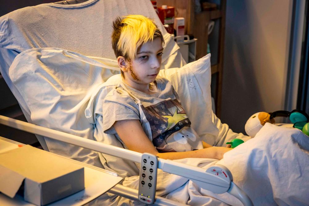 Children’s hospital in Kyiv faces ‘terrible’ trauma of war Children’s hospital in Kyiv faces ‘terrible’ trauma of war