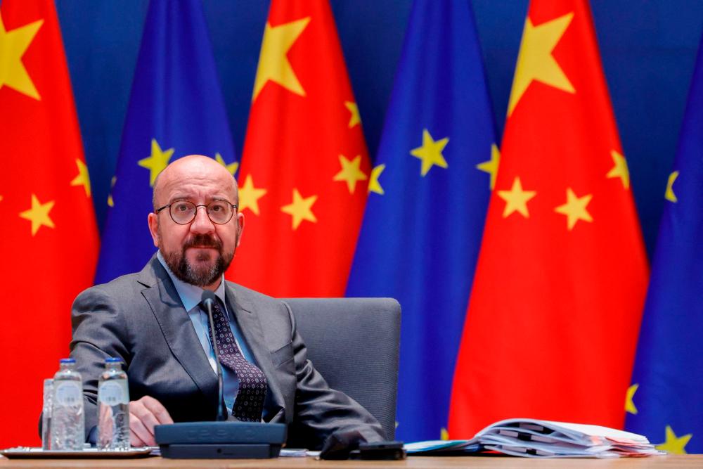 China cancelled EU leader’s video address at opening of major trade expo China cancelled EU leader’s video address at opening of major trade expo