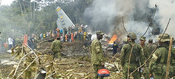 Colombian_military_plane_crash_kills_34_in_Amazon_region Colombian military plane crash kills 34 in Amazon region