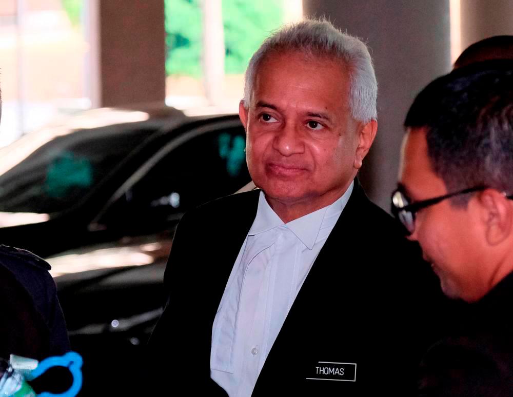 Court sets June 13 to hear Thomas’ appeal to quash Sundra Rajoo’s suit Court sets June 13 to hear Thomas’ appeal to quash Sundra Rajoo’s suit