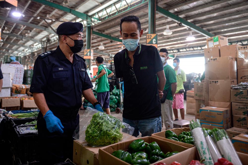 Covid: 33 positive cases detected at KL Wholesale Market