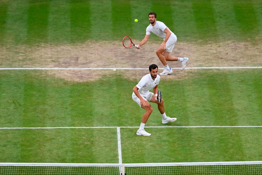Croatia's Mektic and Pavic win Wimbledon men's doubles title