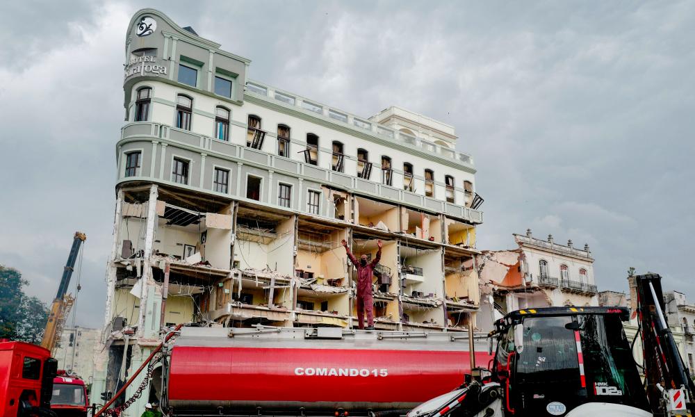 Death toll climbs to 22 in Havana hotel blast, gas leak suspected Death toll climbs to 22 in Havana hotel blast, gas leak suspected