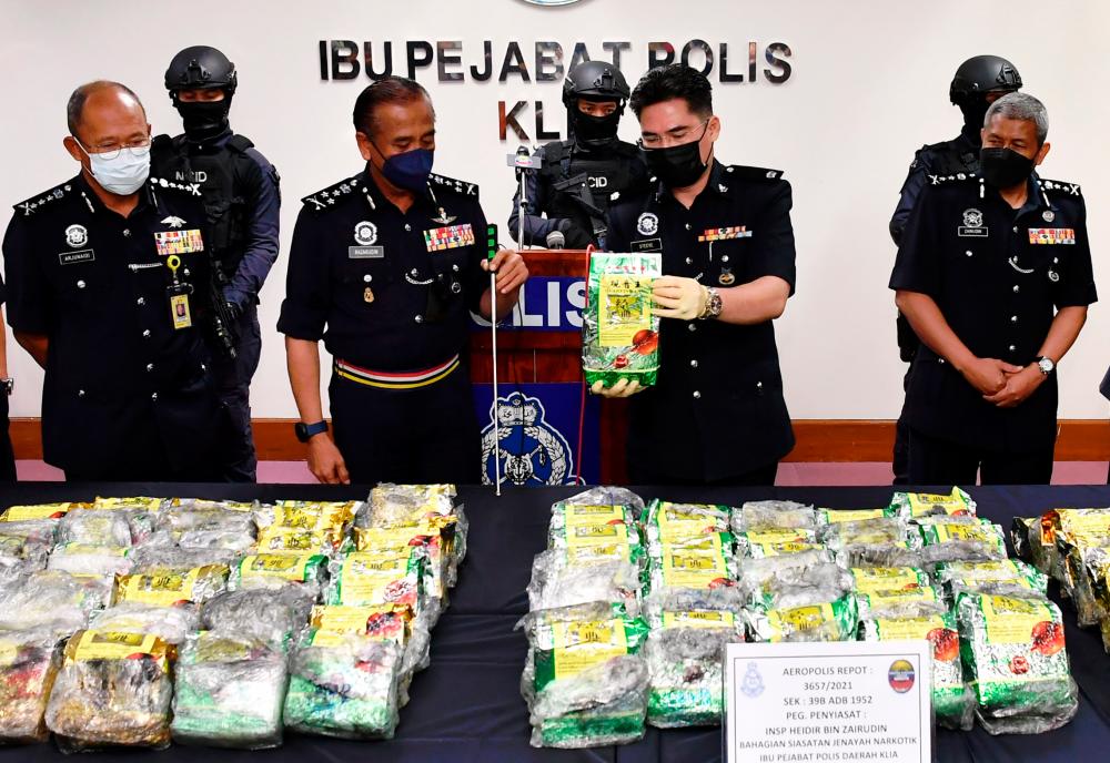 Deputy IGP: Drugs worth nearly RM1 bln seized from Jan to Nov 2021 Deputy IGP: Drugs worth nearly RM1 bln seized from Jan to Nov 2021