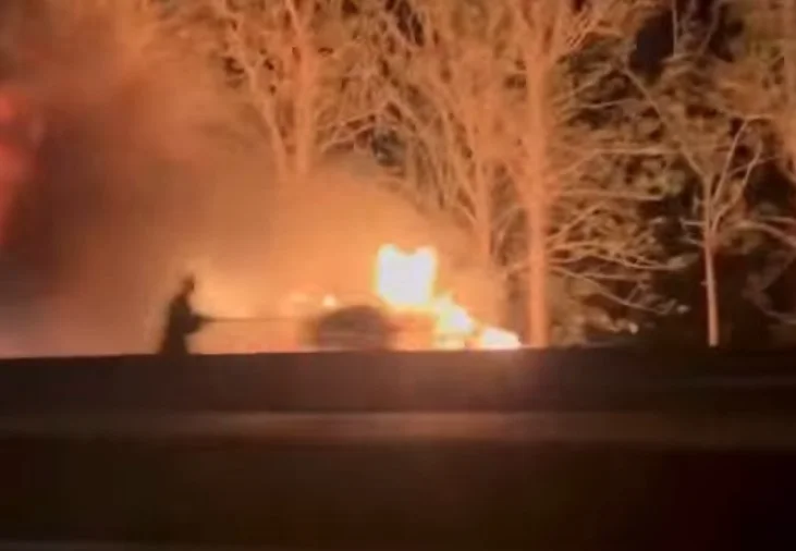 Driver burnt to death in four-wheel drive crash on PLUS highway in Jasin