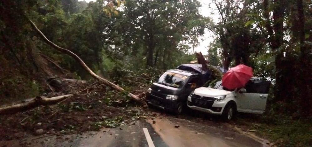 Empat maut akibat tanah runtuh, banjir di dua wilayah Indonesia