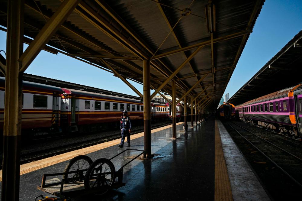 End of the line looms for hawkers, rough sleepers at Bangkok station