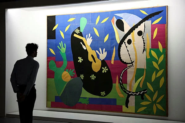 FRANCE-CULTURE-ART-EXHIBITION Matisse's last years cut out -- but not pasted -- at Paris expo