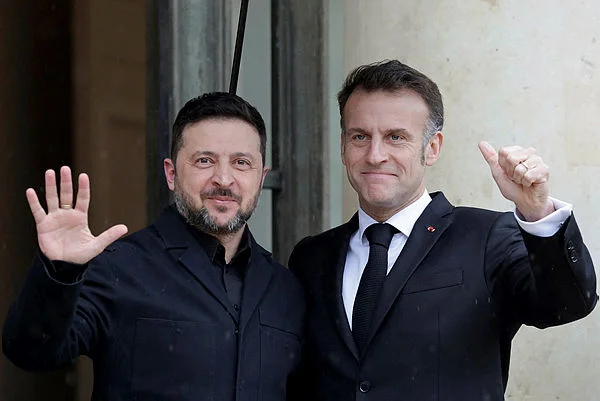 Zelensky arrives in Paris for talks on pressuring Russia